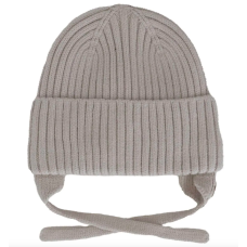 Calikids - Tuque d'hiver doublée en tricot doux - Beige